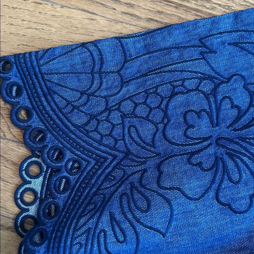 Zimmermann Coco Embroidered Denim Shirt - Picture 5 of 7